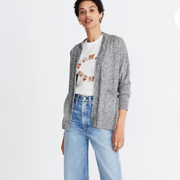 Madewell Marled Bradley Cardigan Sweater Size XXS - Picture 2 of 9